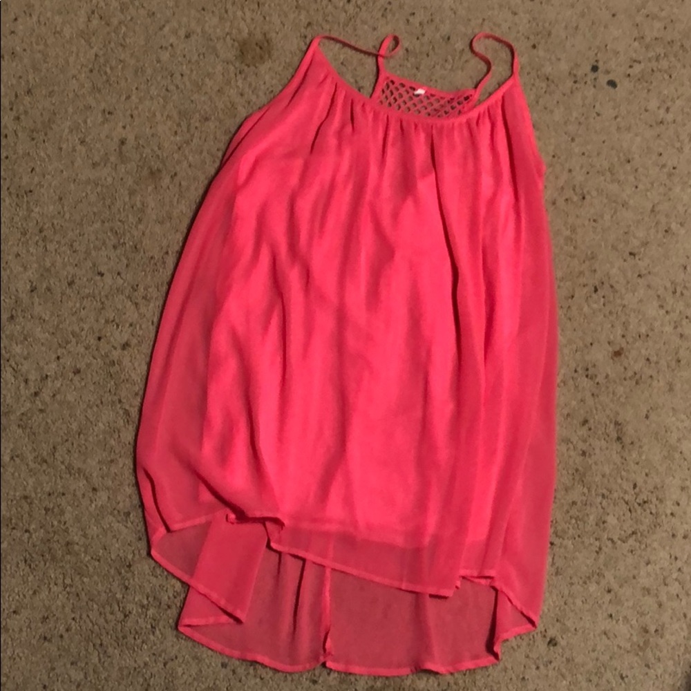 pink dress